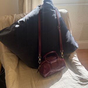 HOBO Burgundy Crossbody Bag